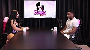 will mastro discusses fetish in sheer red lingerie