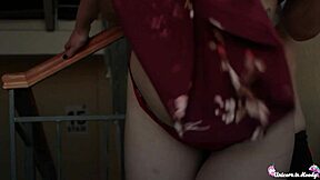 Lustful Couple's Public Fucking Ends With Cum On Panties