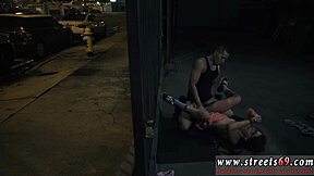 extreme anal toys dominate bound teen, guys pass at her