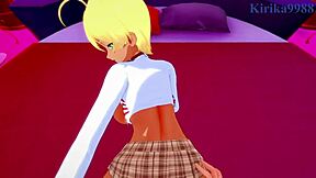 erina nakiri and ikumi mito intense sex in food wars hentai