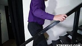 sad renata fox gets consoled by an old man