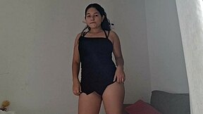 Crazy Latina Babe Shows Wet Pussy And Big Ass!