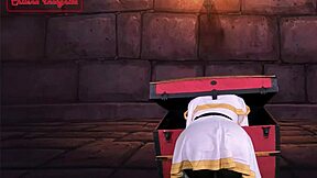 Cosplay frieren elf recruits warrior for sex sword in anime roleplay