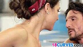 can curvy teen tomi taylor take it all?