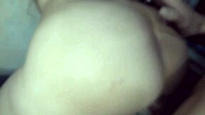 sexy girl with huge ass feels intense pleasure as she's fucked in her tight pussy