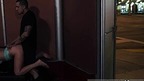 Valerie’s desperation shows in rough tit slapping and bondage