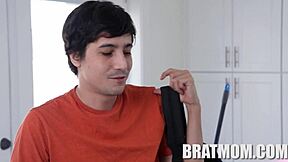 Maid Erin Feels Intense Pleasure From Ricky's Cock