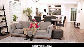 Stepsis makes grocery list then gets freeused with dirty blowjob and deepthroat.