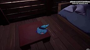 Hot anime elf teen 18+ gives me a titjob after sitting on my face with her pussy in my sexiest gameplay moments on monster girl island