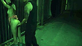 Amateur milf in anal bondage!