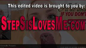 Teen Stepsibling Railed Doggystyle In POV!