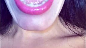 Cute teen 18+ talks dirty in high definition video