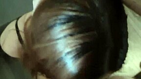 Does this submissive girl love gagging on big tits and deepthroat choking?