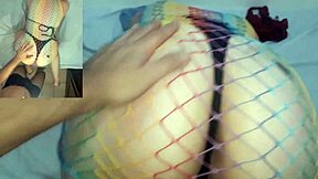 Pov - huge booty amateur raw anal pounding and creampie - full video on red -