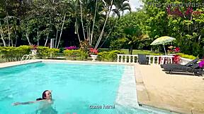 Friends Challenge Mischief In Pool, Making Me Horny