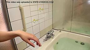 Slender asian teen rides hard in homemade video