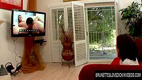 Gabriella Paltrova Brunette Pornstar Loves Dick, Gets Pussy Pounded Hard