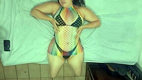 Pov - huge booty amateur raw anal pounding and creampie - full video on red -