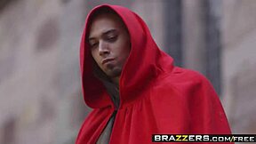 Casual teen parody with cumshot and anal action