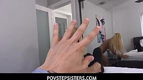 Skinny Teen's Ass Gets Anal in POV Taboo Session. Don't Say You Love Me