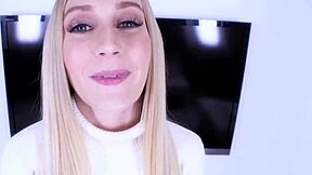 horny blonde babes in 3some suck and fuck wildly 😈. they ride and doggystyle with passion.