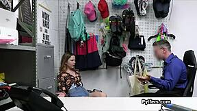 Fucked Hard for Stealing Lipstick at Work