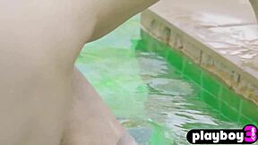 Gorgeous Model Reveals Perfect Body and Stunning Boobs in Outdoor Lingerie Shoot