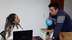 Emotional longing drives me to lick my boss's pussy for a raise