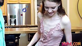 Watch me fuck my step sis Jessae Rosae's big tits