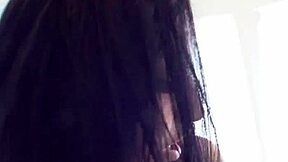 Teen Milla Mason caught masturbating to naked stepdad