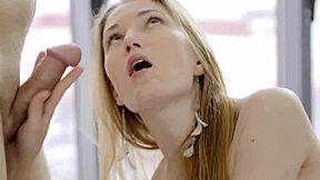 Teen Slut Devours Hard Oral Action