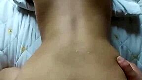 Latina Whore Orgasms on Big Cock