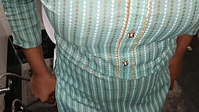 Hot Indian Stepsister Caught Masturbating in Bathroom