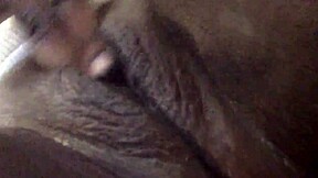 Playing with my wet pussy gently