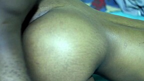 Watch her thick ebony pussy get fucked by monster cock