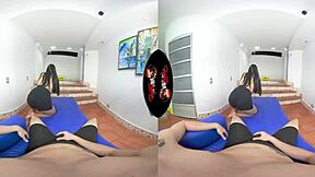 Cute Tiny Teen Gets FUCKED HARD in VR Latina.