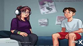 i cant beleive i had sex with this chubby girl in headphons, it was so hot and she creampied me