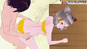 Pyra and Homura and Nia engage in intense sex in Xenoblade Chronicles 2 hentai 😈