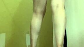 ritafox dances in sexy clothes and heels, showing her ass and tits for you?