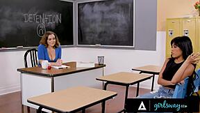 Fuck me to skip detention, teacher.