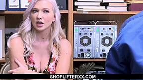 I, Emily Right, shoplifted and got my pussy slammed by the LP officer at work