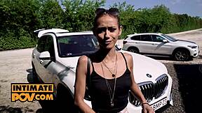 Pov outdoor sex reunion with footjob babe veronica leal