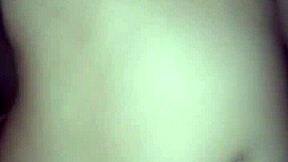 Is this petite girl spreading her ass for her old lover in a quiet cuckold fuck?