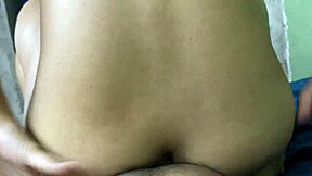 Sexy brunette homemade riding babe needs cock in tight ass pov