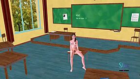 Check Out This Hot 3D Cartoon Teen 18+ Striking Sexy Poses
