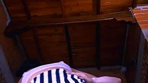 why did the petite latina teen cheat with her lover, getting spanked to orgasm in the apartment?