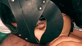 Dulce enjoys the cock and swallows cum on her pretty face, amazing audio