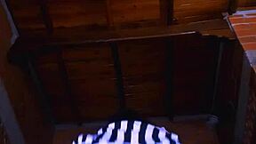 why did the petite latina teen cheat with her lover, getting spanked to orgasm in the apartment?