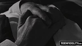 TeenFidelity Lexi Lore takes Steve Holmes' huge cock for creampie