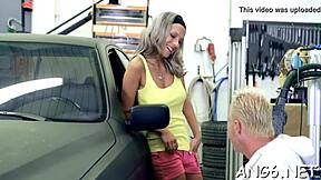 Dirty Tracy Blows Like a True Goddess in Close-Up Action